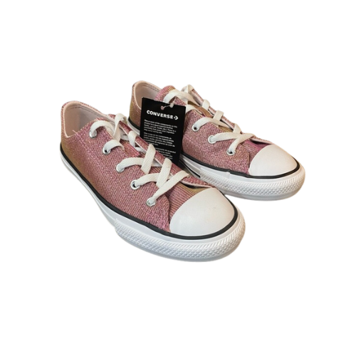 Converse CTAS Space Metallic Barely Rose Low Top Girl's Shoes