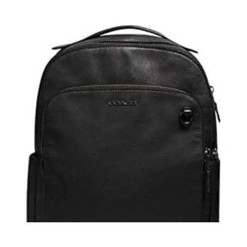 Coach Graham Men's Backpack With Laptop Compartment Black