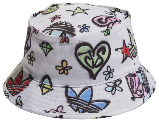 Adidas Originals X Jeremy Scott Graphic Print Bucket Hat 'Multicolor'