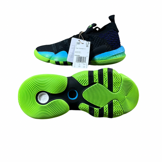 Adidas Trae Young 2 J 'Black/Green/Blue'