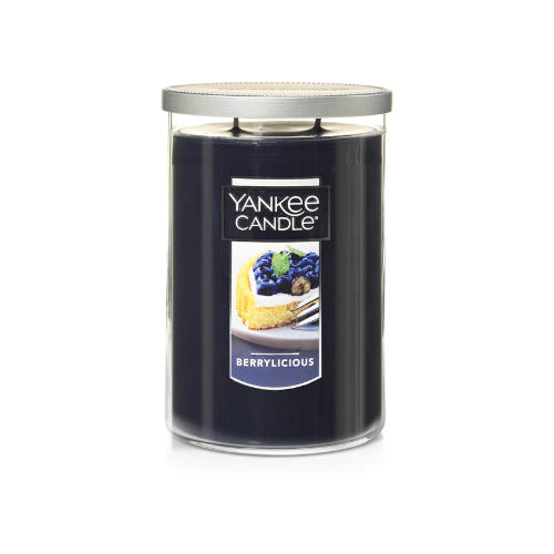 Yankee Candle Berrylicious Scented, Classic 22oz Large Tumbler 2-Wick Candle, Over 75 Hours of Burn Time