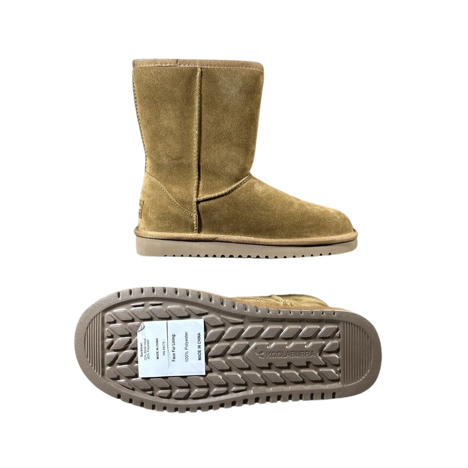 Koolaburra by UGG Koola Short Chestnut Suede Women's Winter Boots