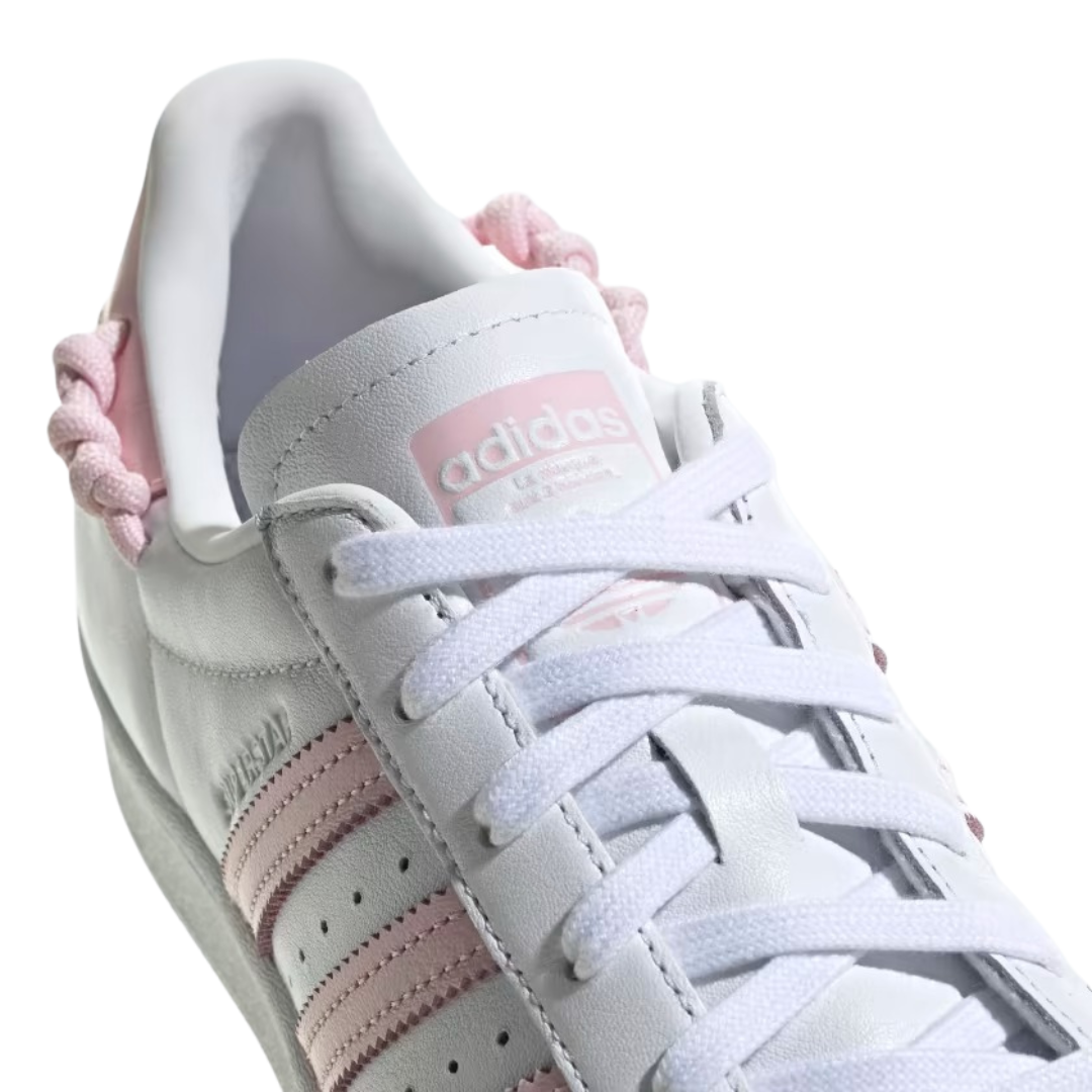 Adidas - Women's Superstar 'Knotted Rope - White Clear Pink' - Cloud White / Clear Pink / Cloud White