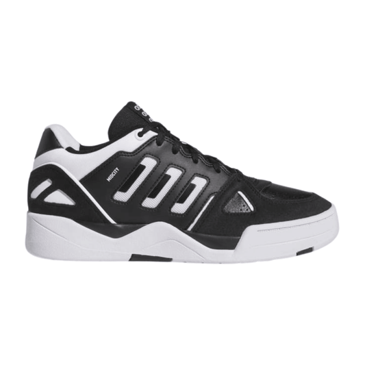 Adidas - Men's Midcity Low 'Black White' - Core Black / Cloud White / Core Black