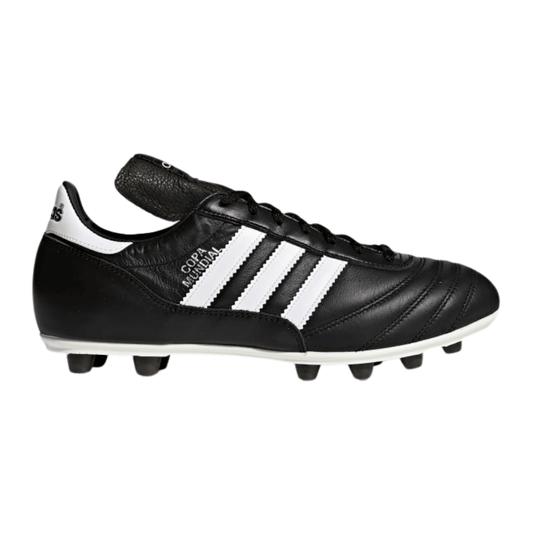 Adidas - Men's Copa Mundial Leather FG Cleats -  Black / Cloud White / Black