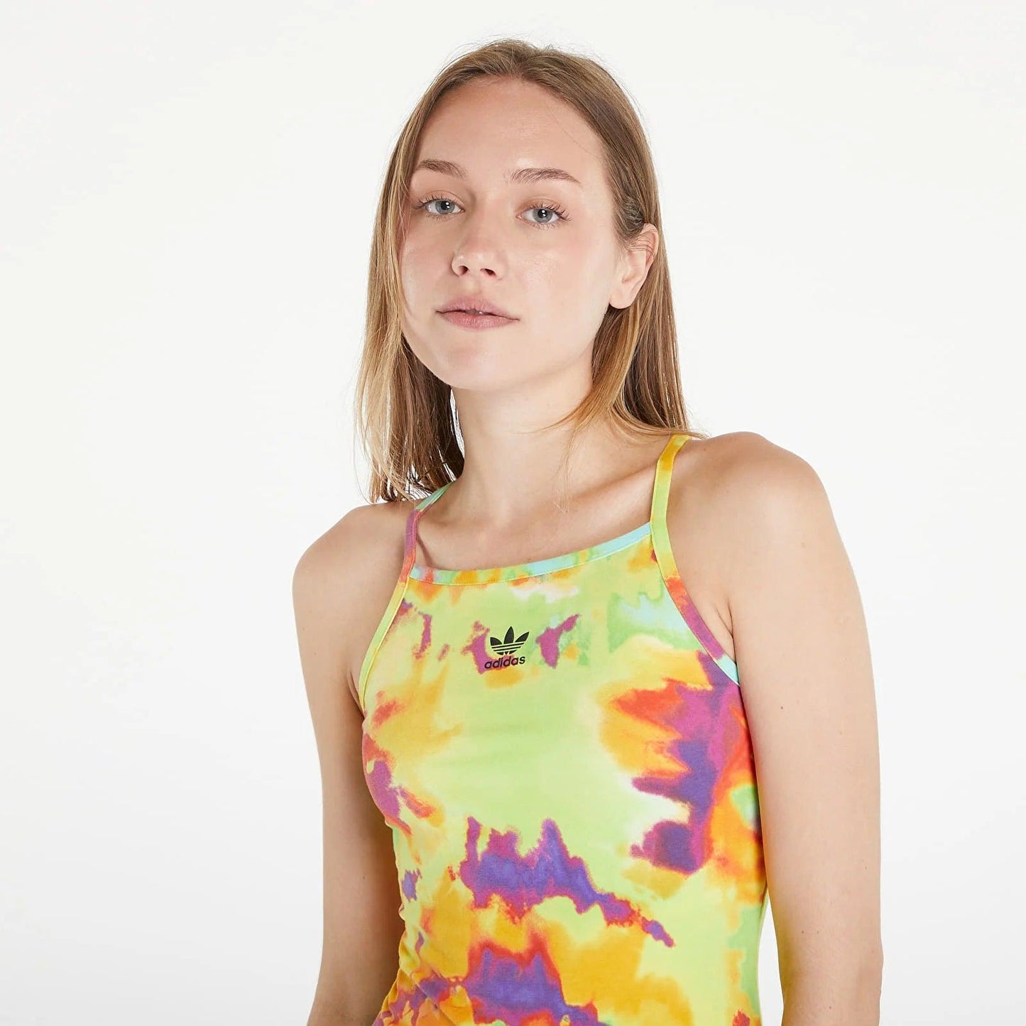 Adidas Tie Dye Dress 'Yellow'