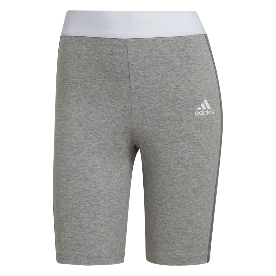 Adidas - Women's Must Haves 3 - Stripes Short Tights - Medium Grey Heather