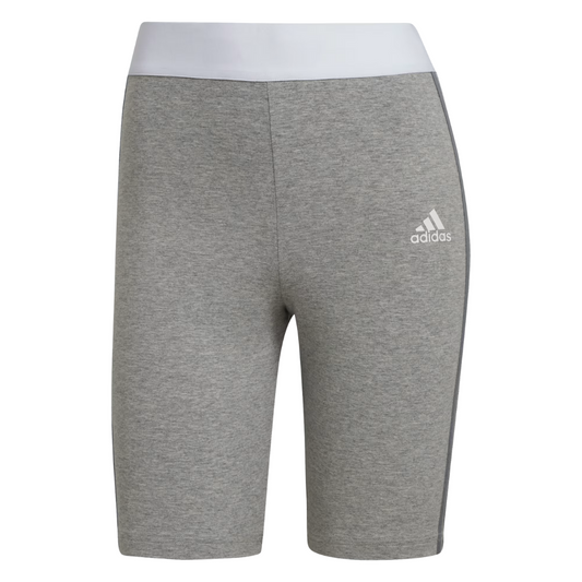 Adidas - Women's Must Haves 3 - Stripes Short Tights - Medium Grey Heather