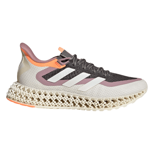 Adidas -  Women's 4DFWD 2 W Running Shoes Multicolor - Grey Five / Zero Metalic / Beam Orange