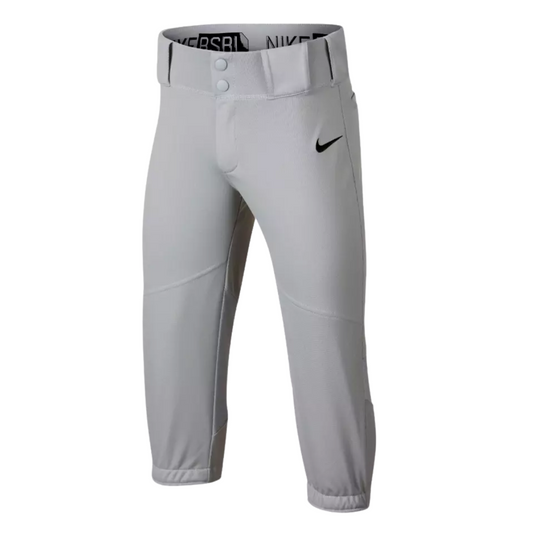 Nike - Men's Vapor Select Baseball Pants - Grey / Black