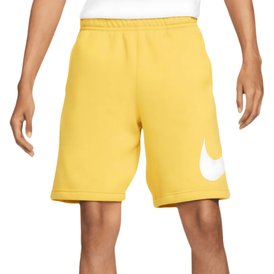 Nike - Men's Sportswear Club Graphic Shorts - Opti Yellow