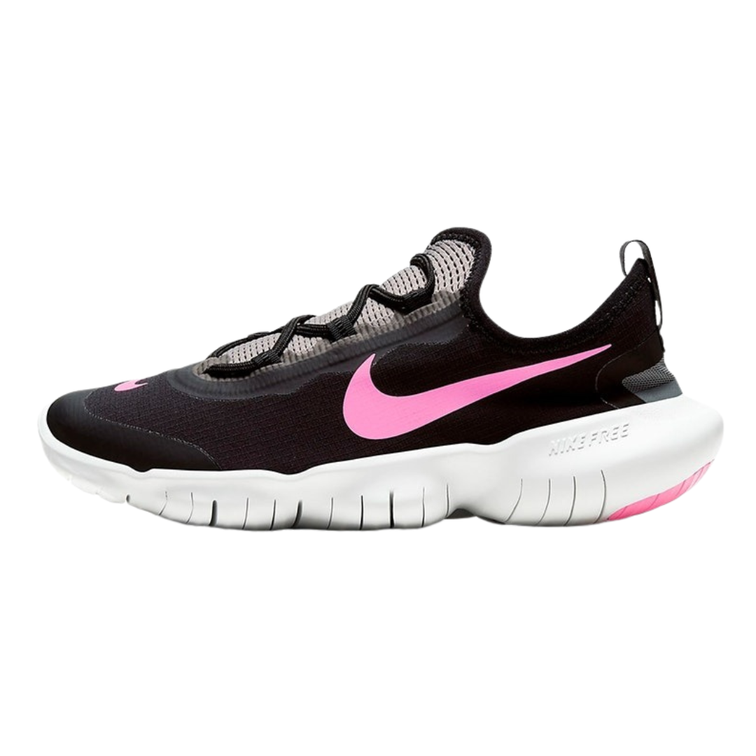 Nike - Kid's Free RN 50 'Black White Pink' - Black / White / Pink