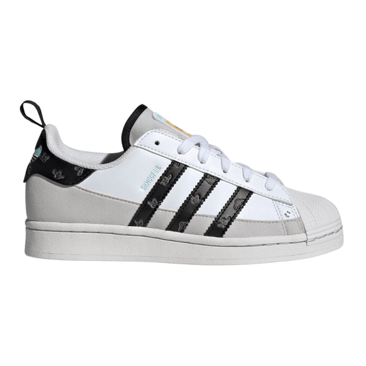 Adidas - Kid's Shmoofoil Superstar - Cloud White / Core Black / Grey Two