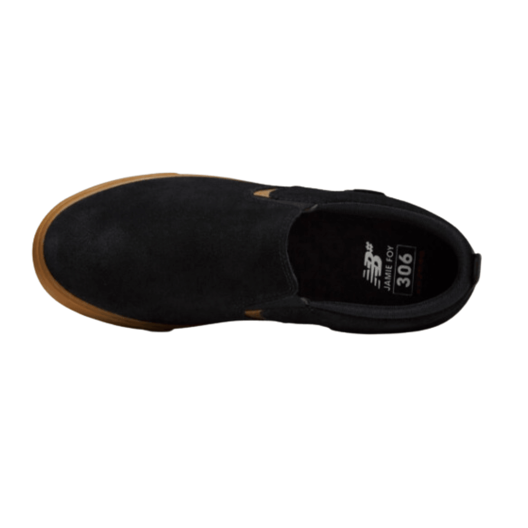 New Balance - Men's Jamie Foy 306 Slip-On - Black/Gum