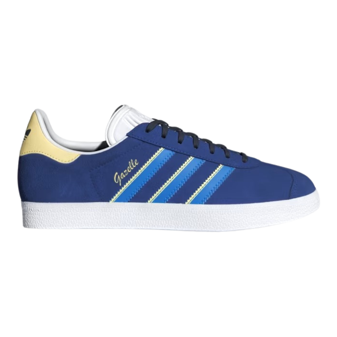 Adidas - Women's Gazelle 'Royal Bright Blue Yellow' - Royal Blue / Bright Blue / Almost Yellow