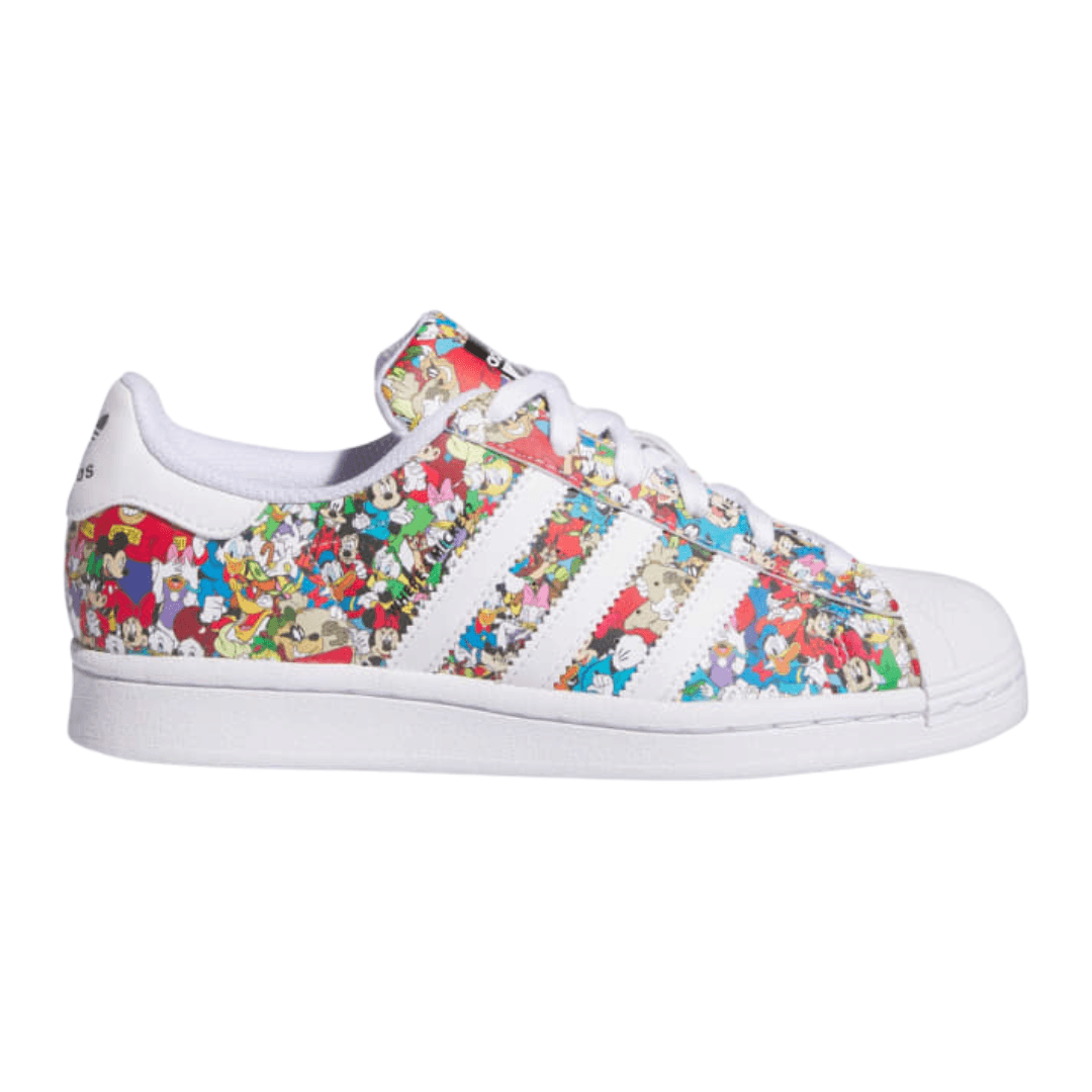 Adidas - Kid's Disney x Superstar J 'Mickey and Friends' - Core Black / Cloud White / Wonder White