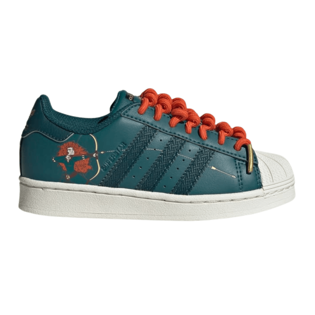 Adidas - Kid's Disney x Superstar C 'Brave - Princess Merida' - Pantone / Pantone / Off White