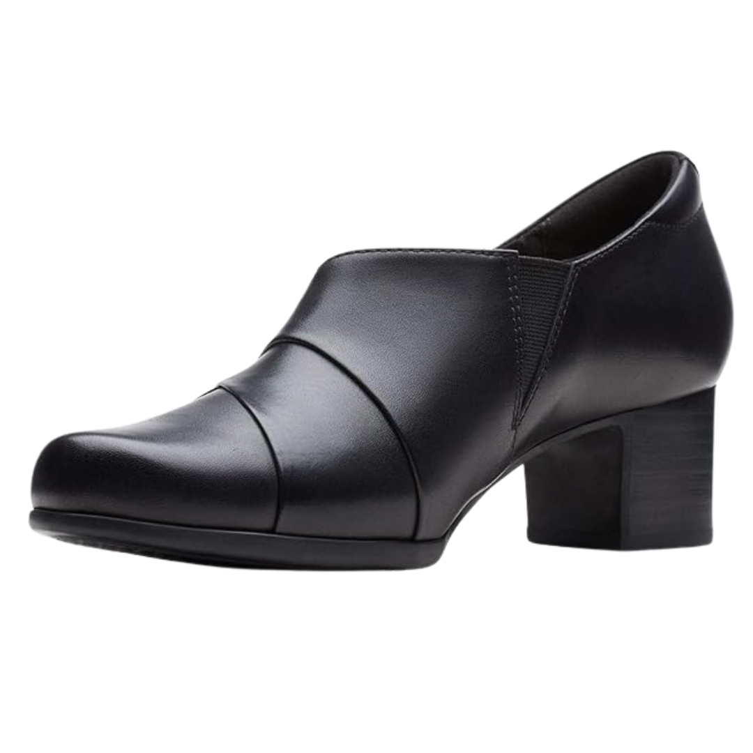 Clarks - Women's Rosalyn Adele "Black leather" - Black