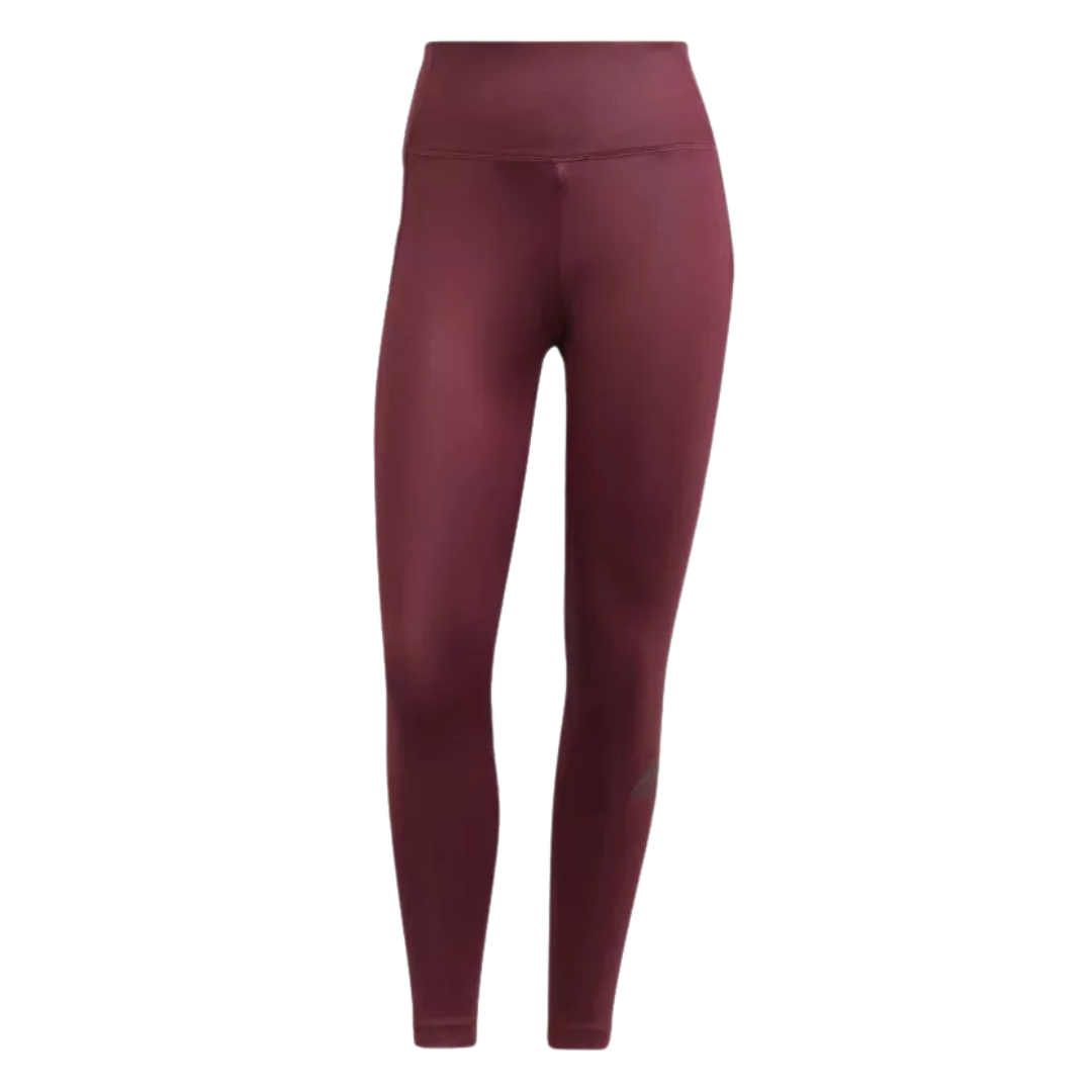 Adidas - Women's X Zoe Saldana AEROREADY Shine Tights - Victory Crimson