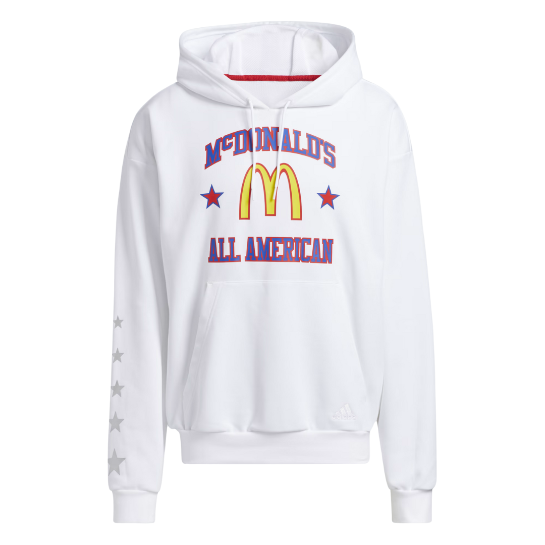 Adidas - Men's McDonald's All American Game Hoodie - White