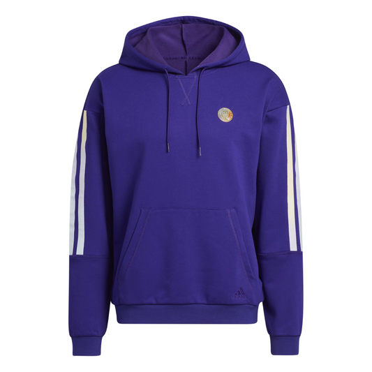 Adidas - Men's Donovan Mitchell Pullover Hoodie - Team College Purple