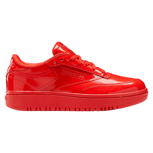 Reebok - Women's Cardi B x Wmns Club C Double 'Instinct Red' - Instinct Red / Instinct Red / Instinct Red