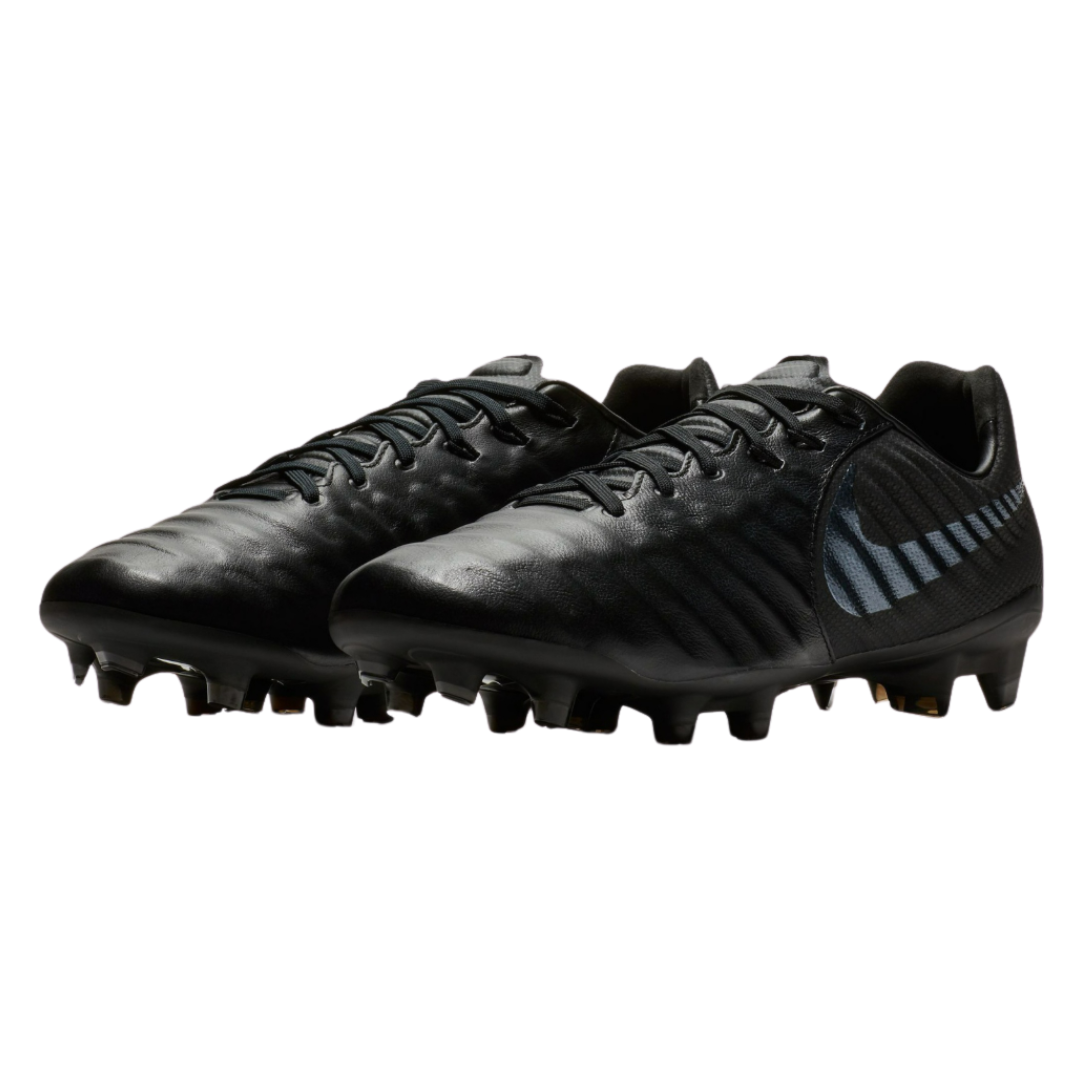 Nike - Men's Tiempo Legend 7 Pro FG 'Black' - Black / Black