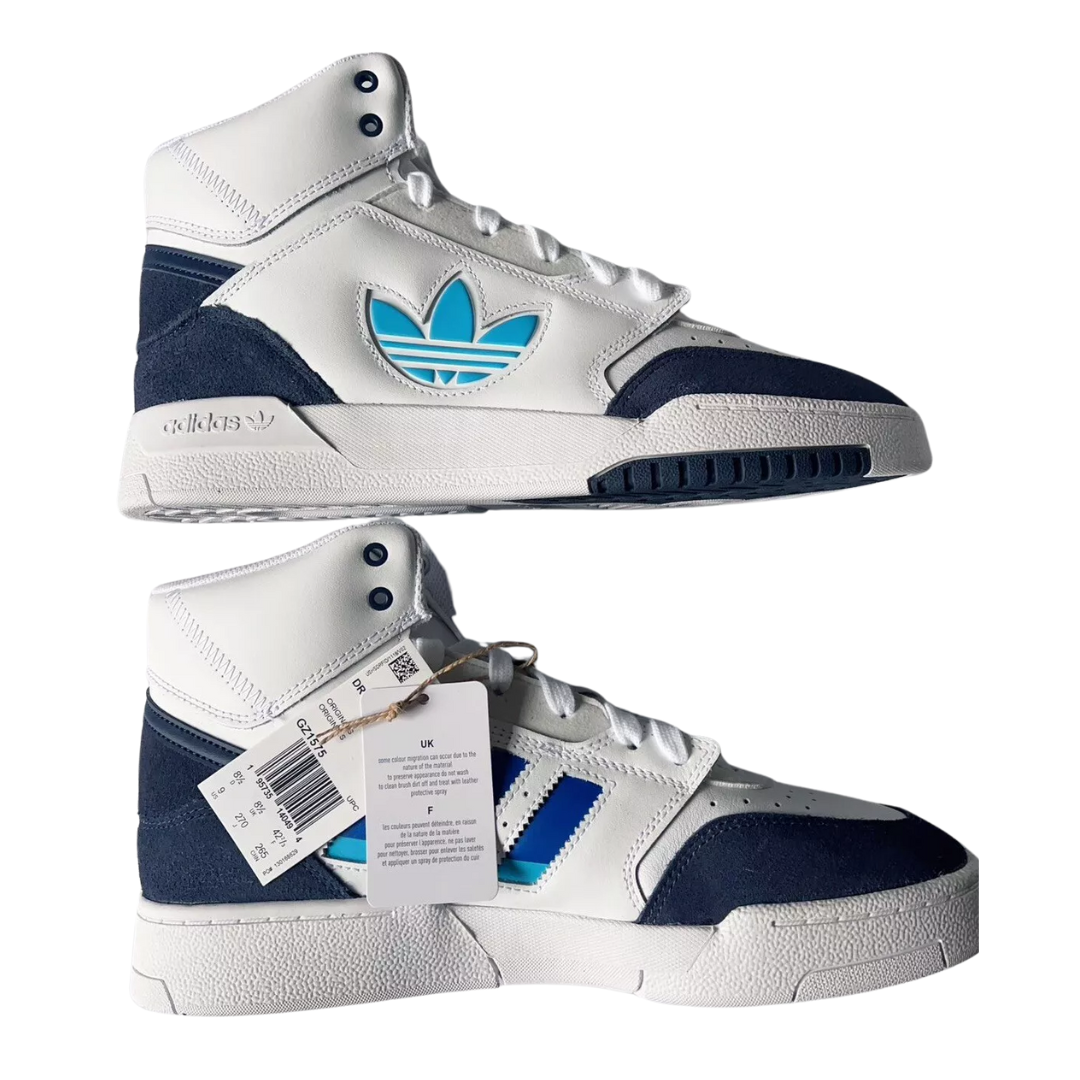 Adidas - Men's Drop Step XL 'White Sky Rush' - Footwear White / Sky Rush