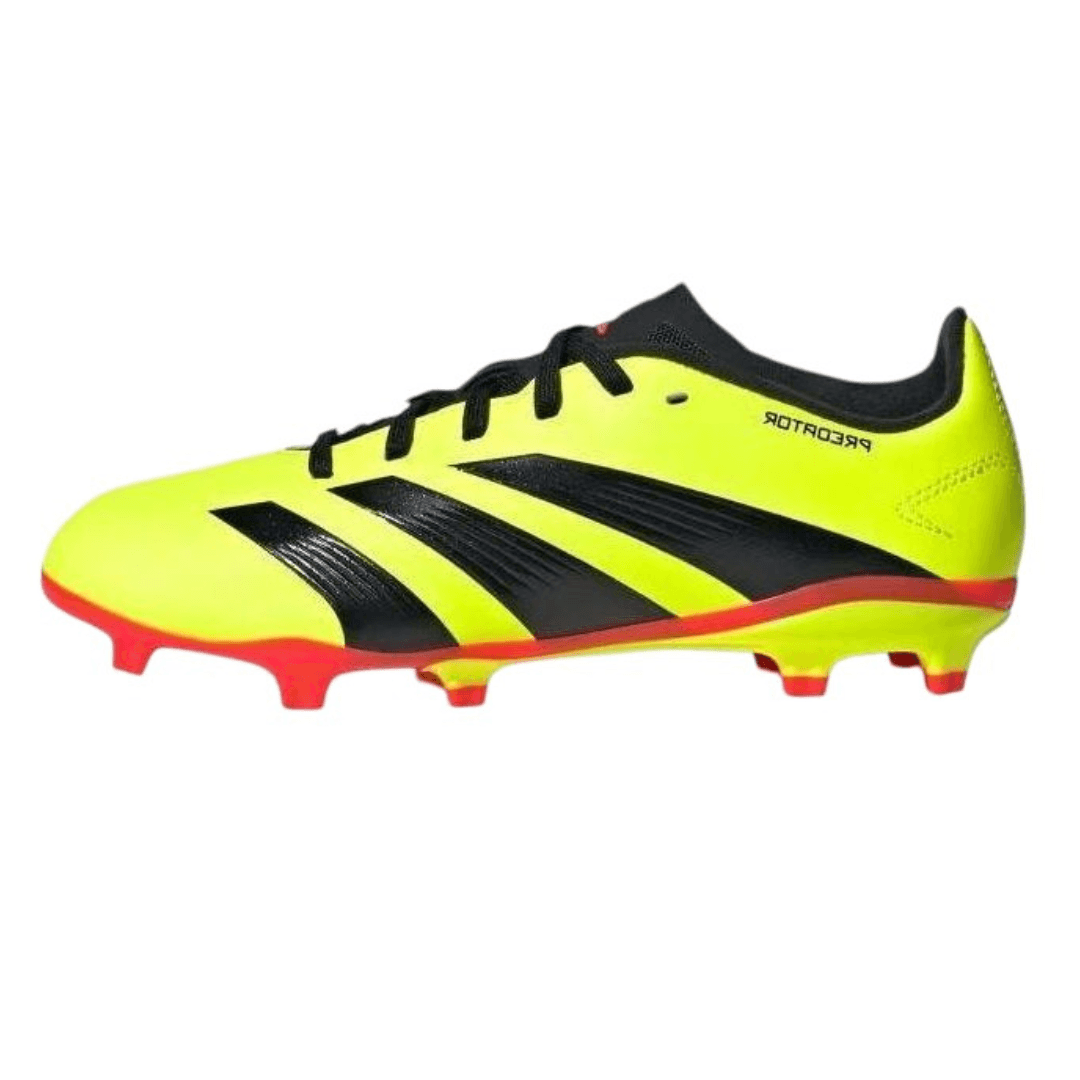 Adidas -   Kid's Predator 24 League FG J 'Energy Citrus Pack'  - Team Solar Yellow / Core Black / Solar Red