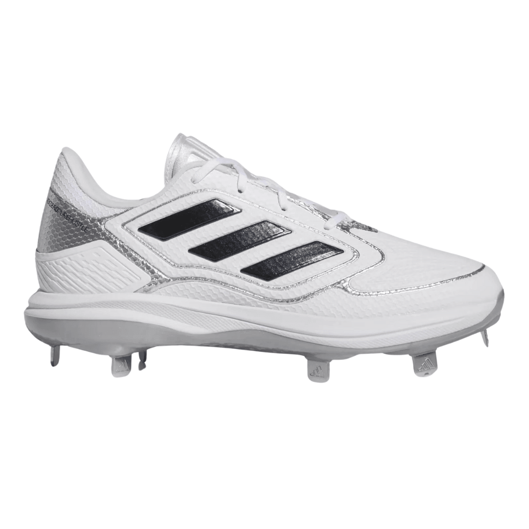 Adidas - Women's Adizero PureHustle 3 'White Black Silver' - Cloud White / Core Black / Silver Metallic