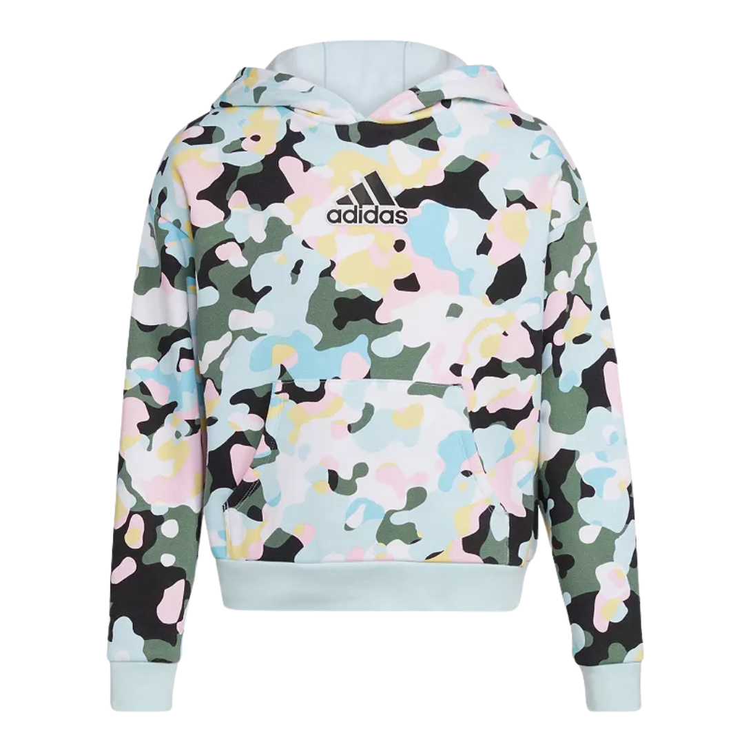 Adidas - Kid's Big Girls Pastel Camo Hoodie