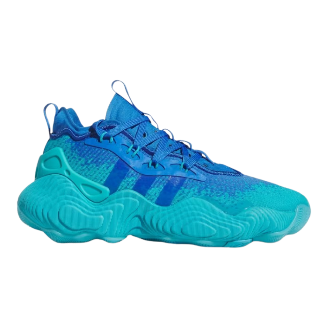 Adidas - Kid's Trae Young 3 J 'Lucid Cyan' - Lucid Cyan / True Blue / Lucid Cyan