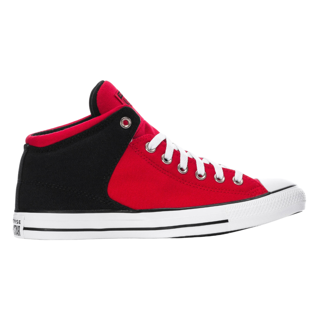 Converse - Men's Chuck Taylor All Star High Street Mid 'Red Black' - Red / Black / White