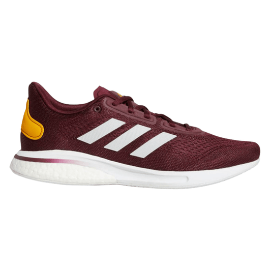 Adidas - Men's Supernova 'Sun Devils' Running Shoes - Deep Red / Burgundy