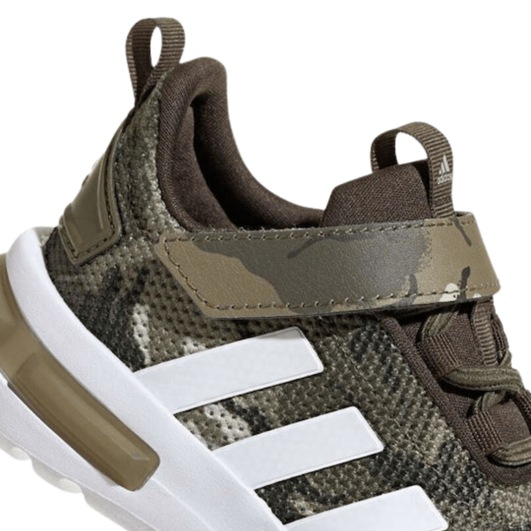 Adidas - Kid's Racer TR23 EL Infant - Olive Strata / Cloud White / Shadow Olive