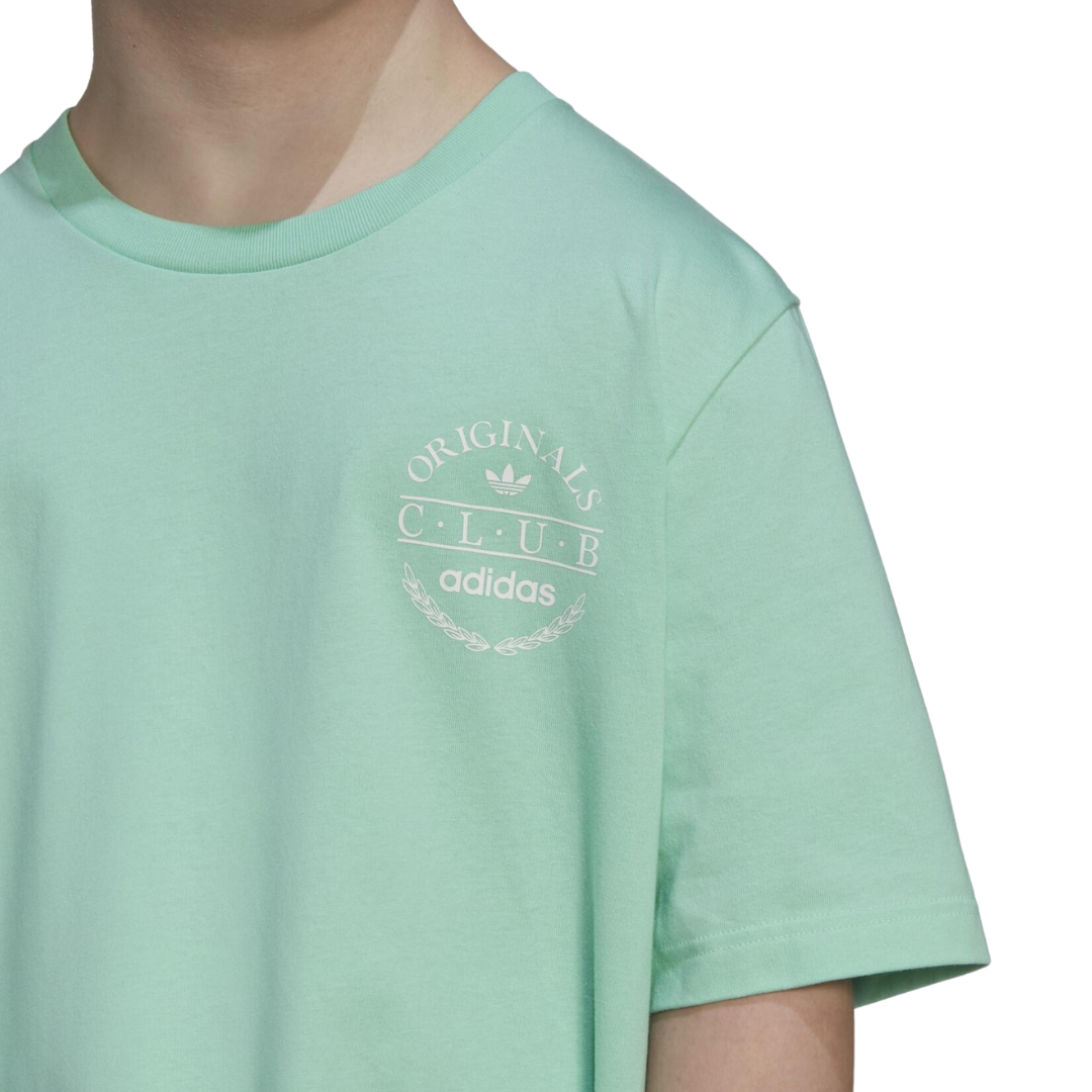 Adidas - Men's Originals Club Logo Tee - Easy Green