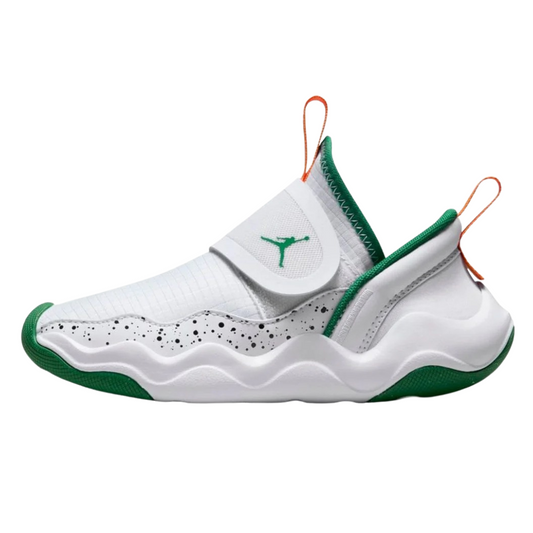 Jordan - Kid's Jordan 23/7 PS 'Hurricanes' - Football Grey / White / Orange Blaze / Pine Green