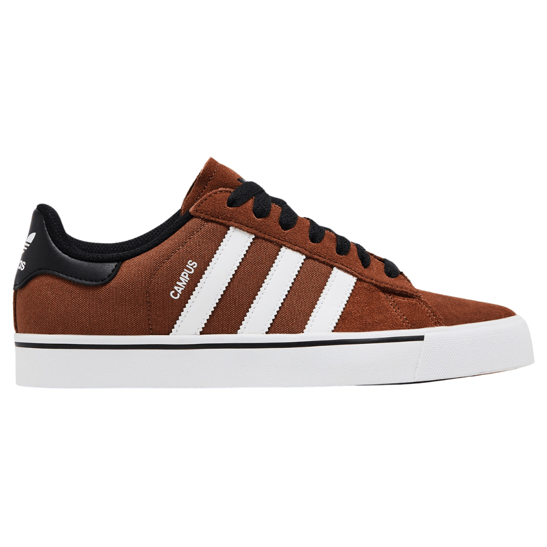 Adidas - Men's Campus Vulc 'Preloved Brown' - Preloved Brown / Cloud White / Core Black