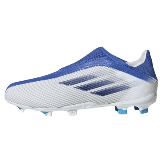 Adidas - Kid's X Speedflow.3 'White Blue' - White / Blue