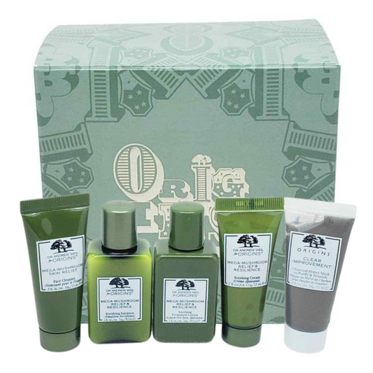 Origins - Mega - Mushroom Skin Care Set - 5 Pieces