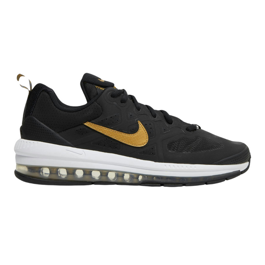 Nike - Men's Air Max Genome 'Black Metallic Gold' - Black / White / Metallic Gold