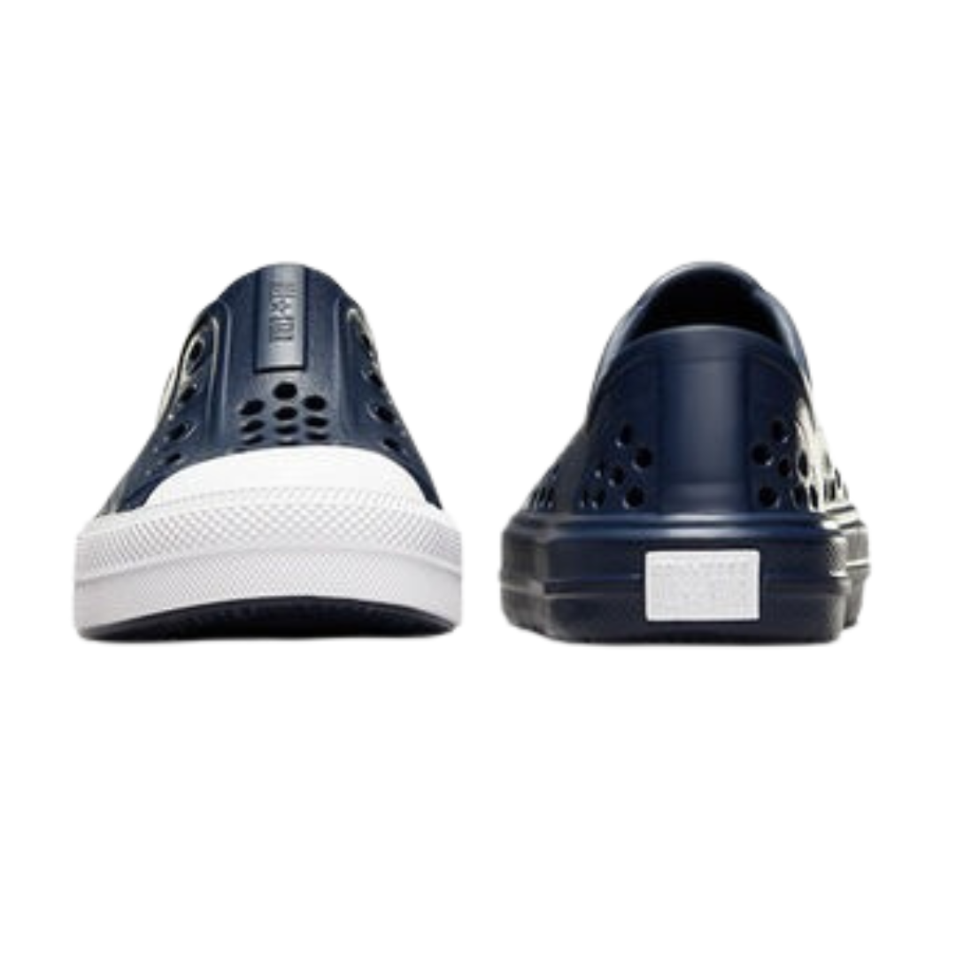 Converse - Kid's Chuck Taylor All Star Play Lite CX Low TD 'Obsidian' - Obsidian / Obsidian / White