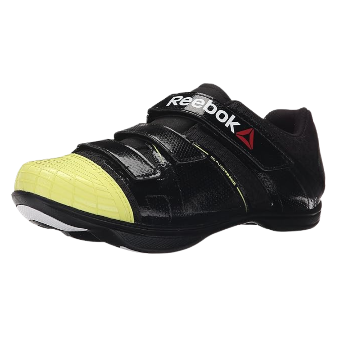 Reebok - Women's Cycle Attack U Cycling Shoe - Black / Yellow