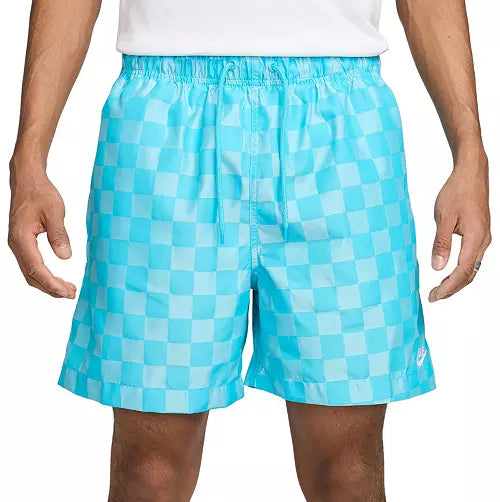 Nike Men's Club Flow Checkers Shorts