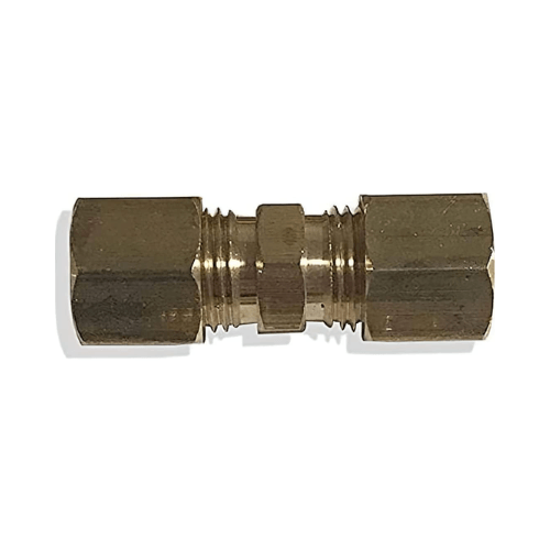 Auto Supplies Direct 1/4" OD Compression Fittings/Unions (Pack of 5)