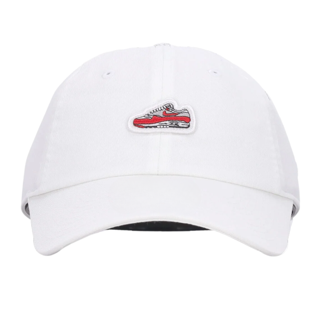 Nike  - Men's Nike Club Unstructured 'Air Max 1' Cap - White