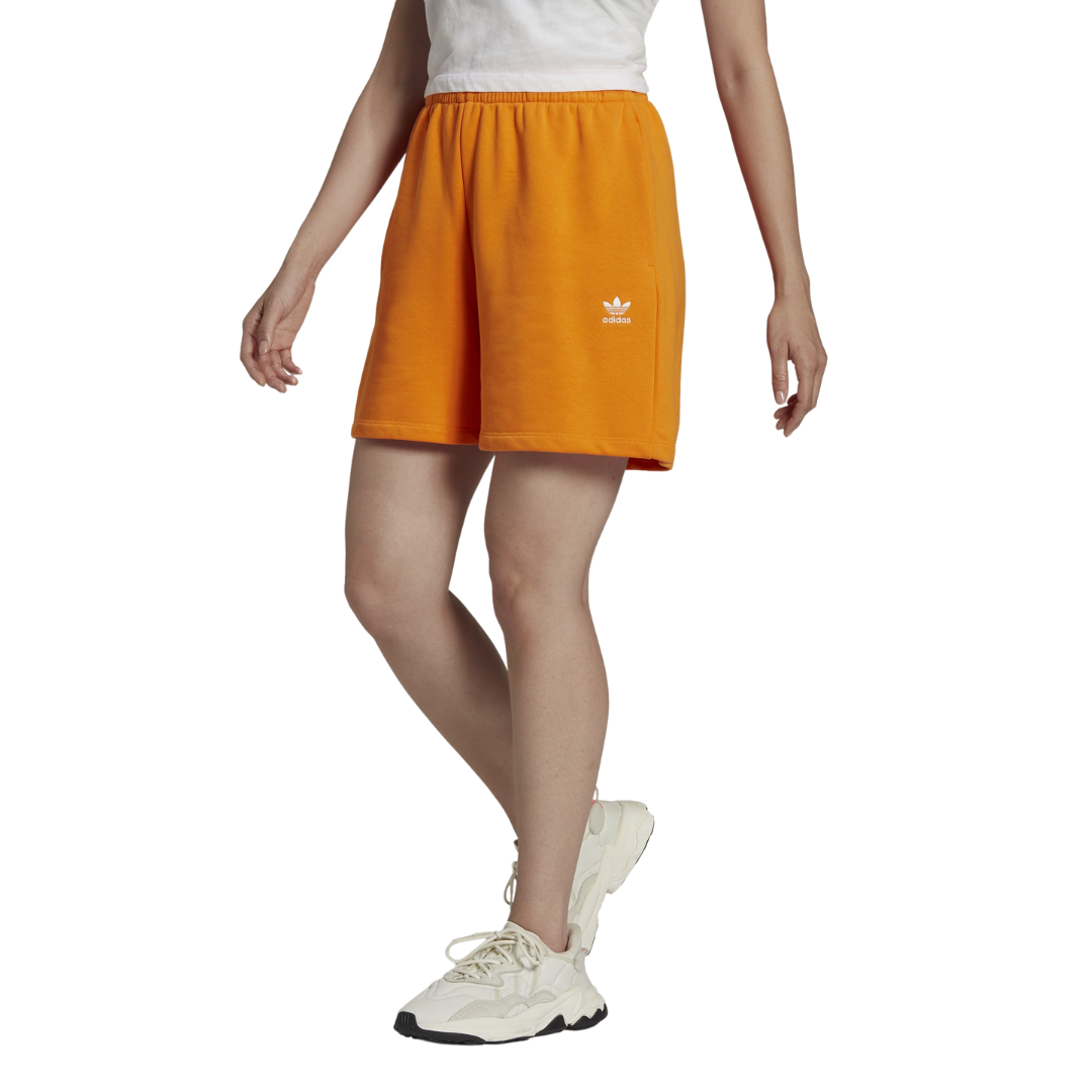 Adidas - Women's  Adicolor Essentials French Terry Shorts - Bright Orange