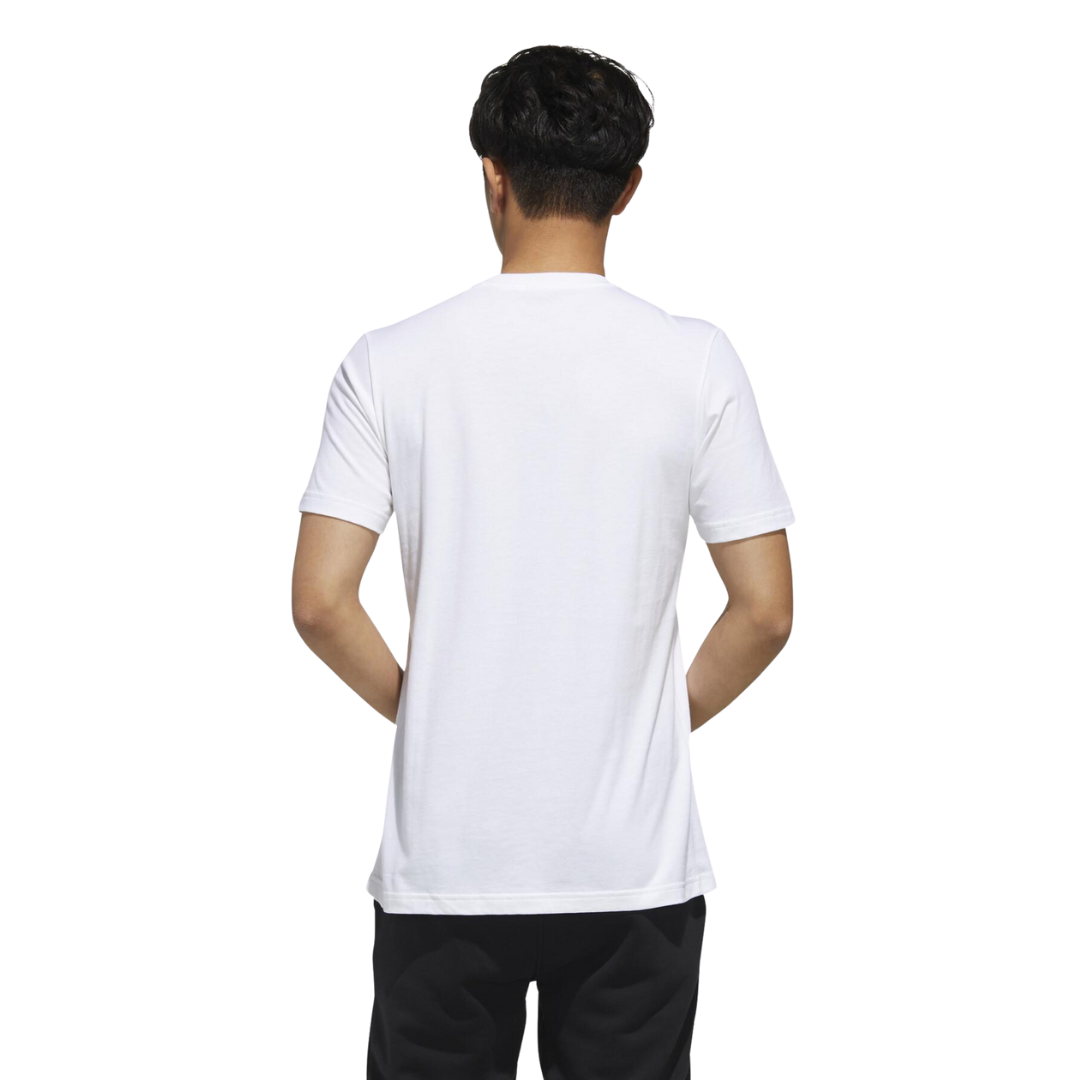 Adidas - Men' s Camouflage Box Tee Shirt - White / Black