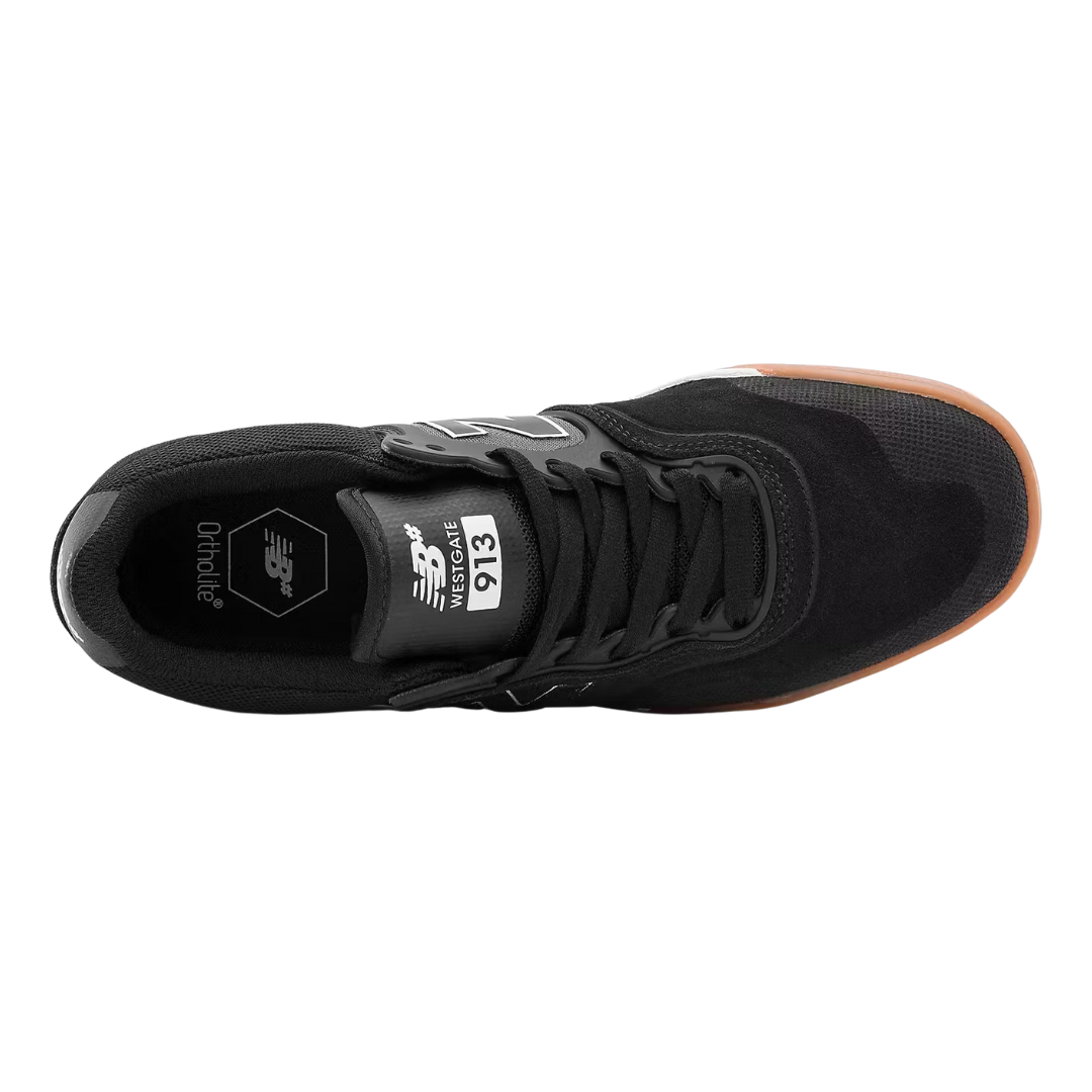 New Balance - Men's Numeric 913 'Black Gum' - Black / White