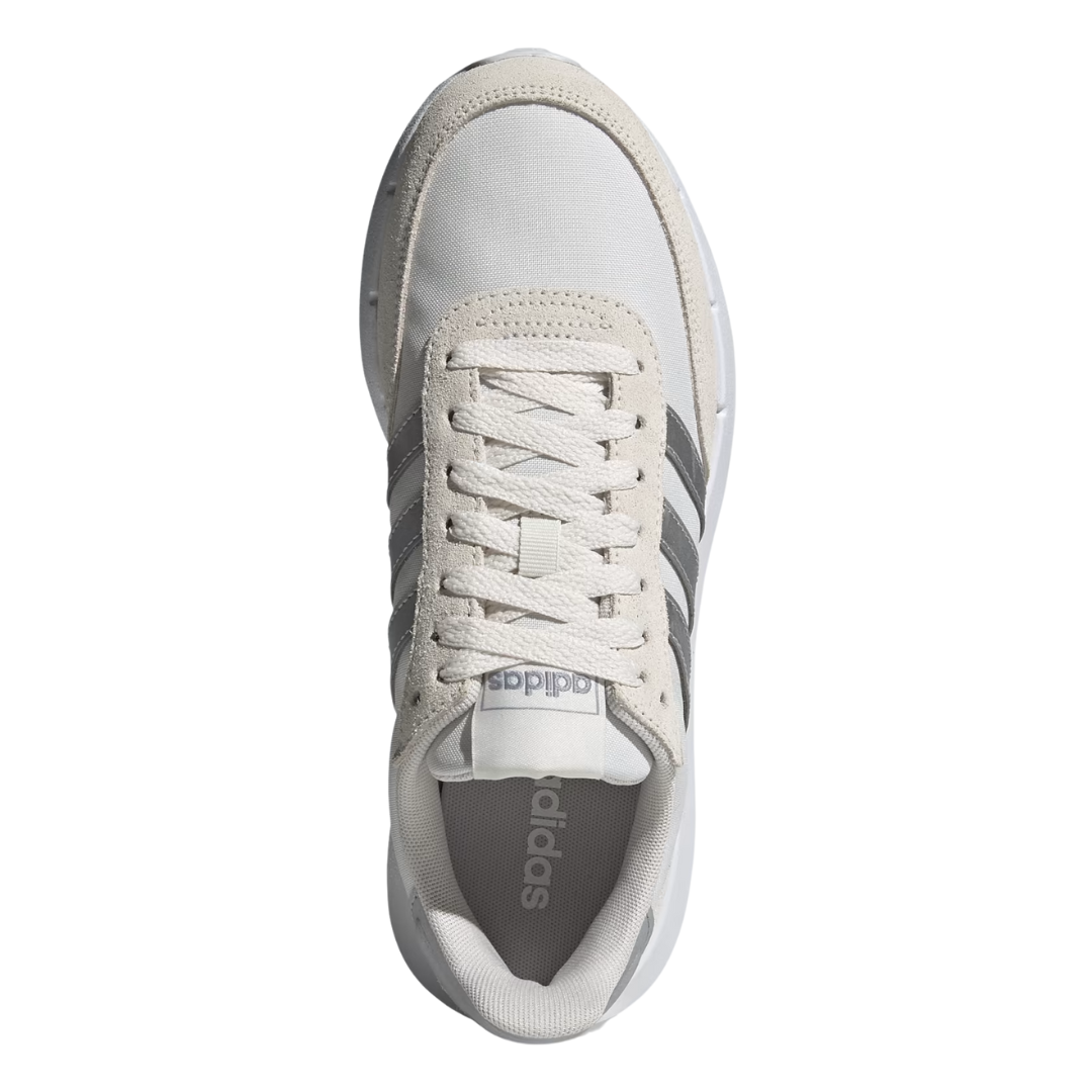 Adidas - Women's Run 60s 2.0 'Chalk Silver Metallic' - Chalk White / Silver Metallic / Dash Grey